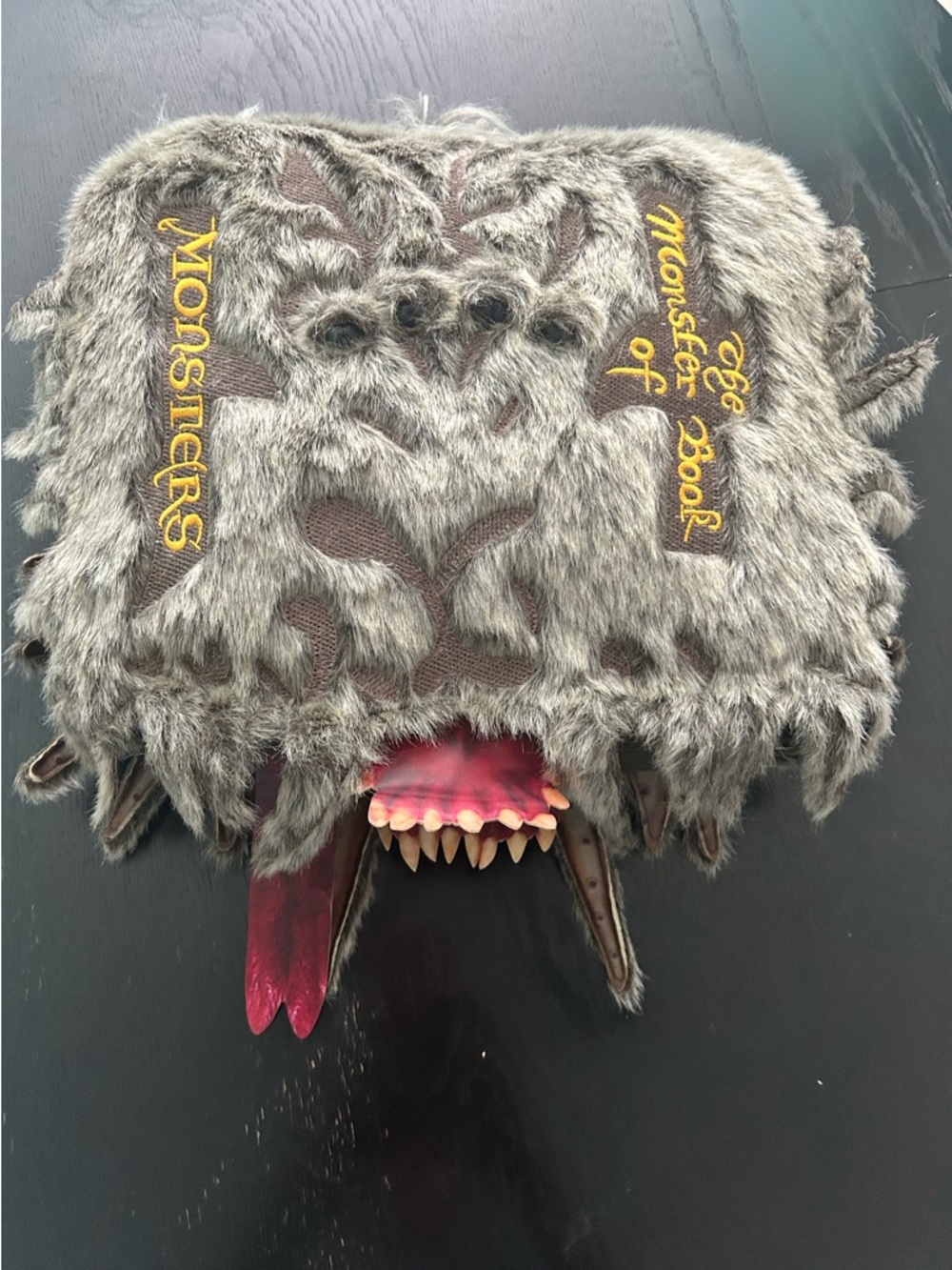 The Noble Collection The Monster Book Of Monsters Plush Pillow NWOT
